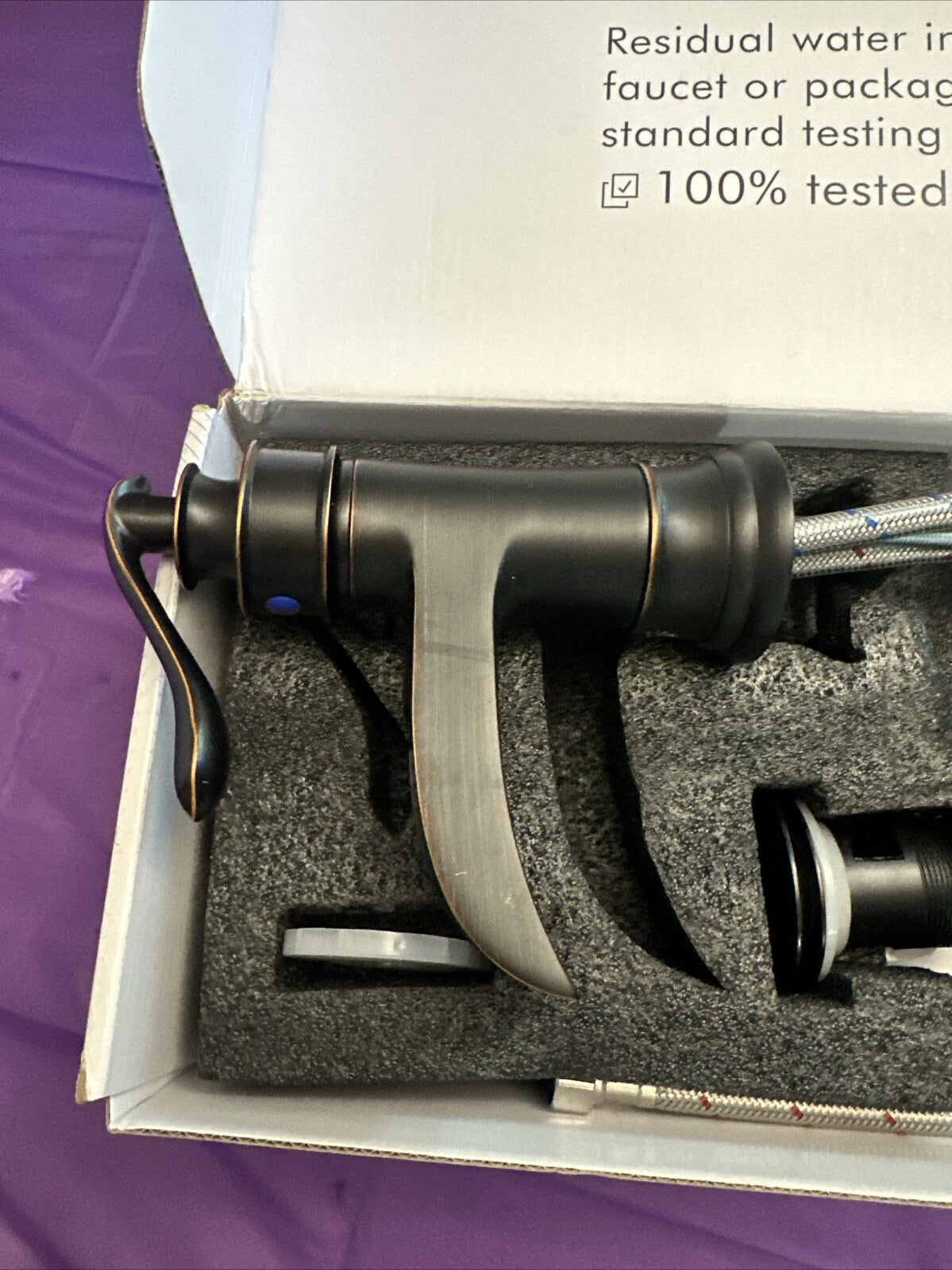 Copper Bathroom Faucet Antique Brass Sink Vanity Bath Restroom Basin Single Hand