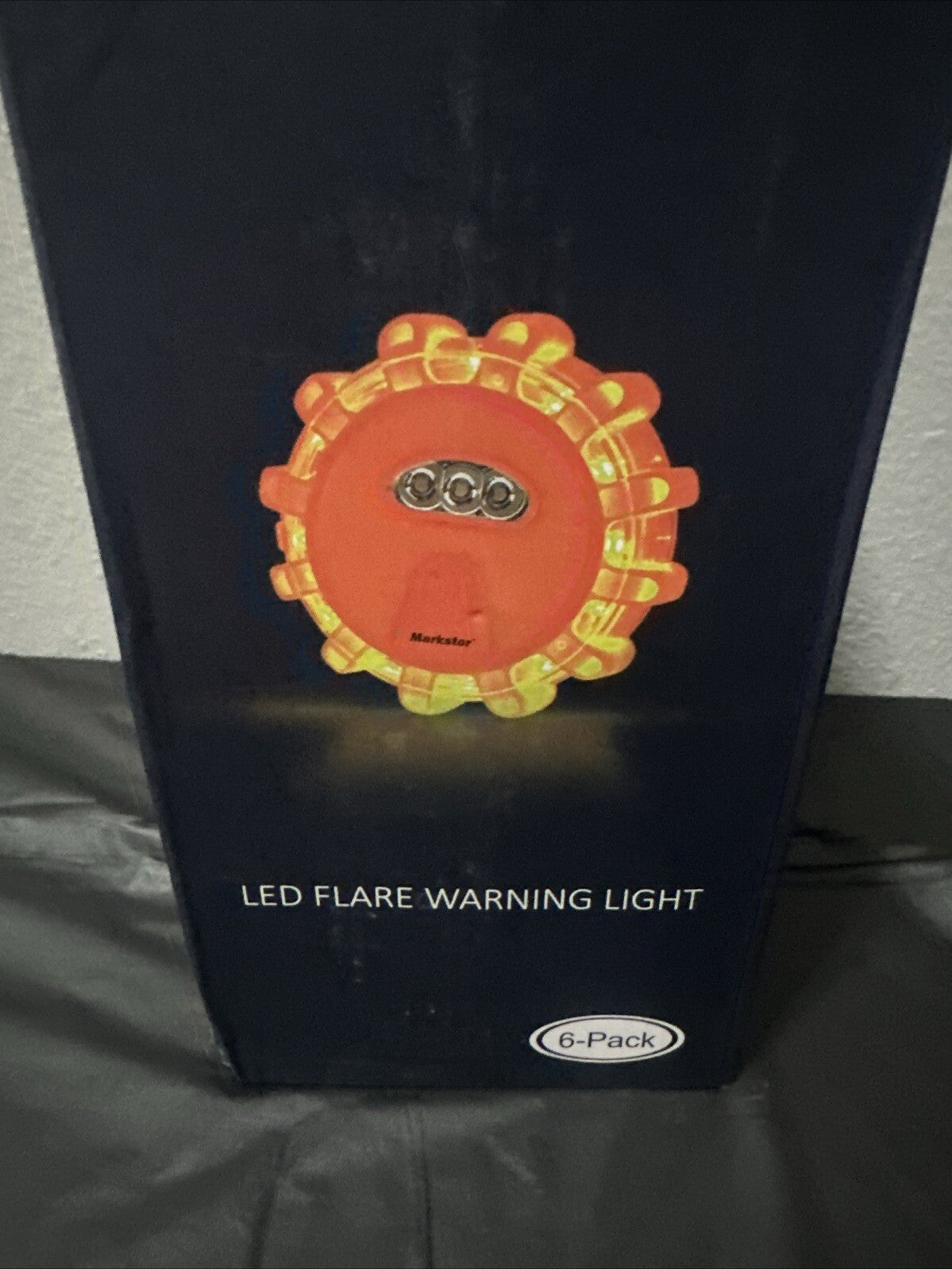 LED Emergency Flare Hazard 6 pack