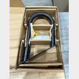 ROTHLEY U-Shape Black Handrails, 1.3" Pipe for 1-3 Steps-Stainless Steel Porch Safety Handle